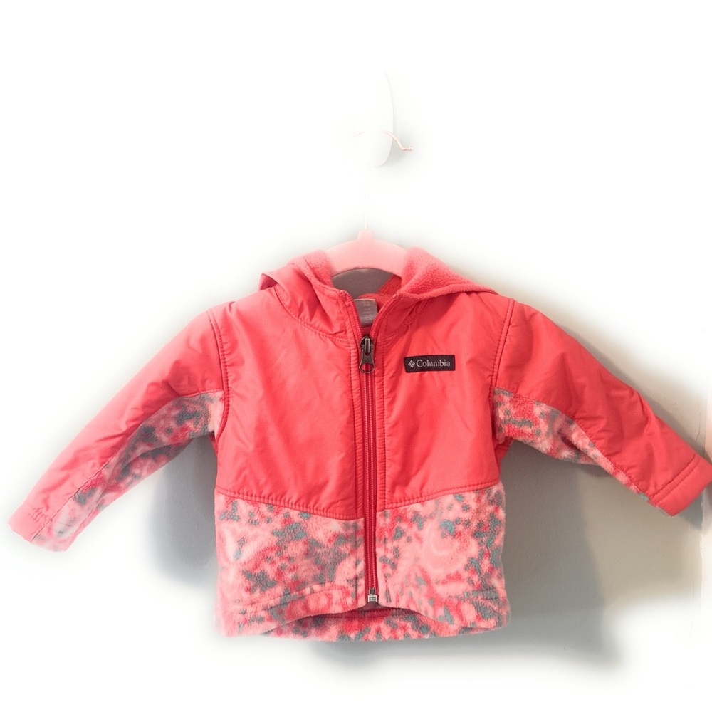 COLUMBIA INFANT GIRLS SNOW WARM HOODIE JACKET